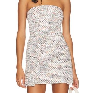 Lovers & Friends Rochelle Top in Rainbow Tweed